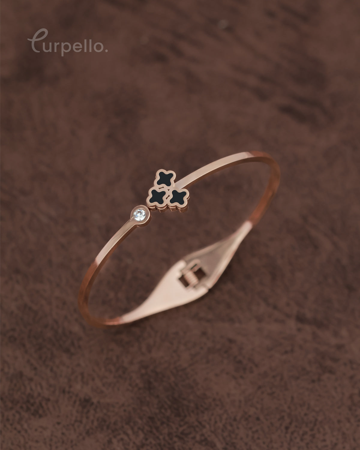 Purpello Clover Charm Anti-Tarnish Bracelet