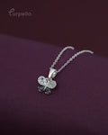 Purpello Graceful Butterfly Crystal Chain
