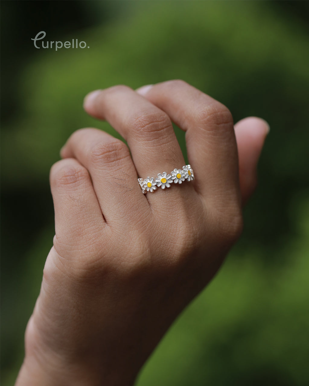 Purpello Daisy Bloom Ring