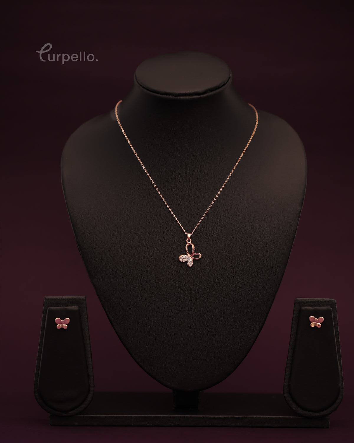 Purpello Butterfly and Star Jewelry Set