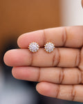 Solevia Xuping Floral Stud Earrings