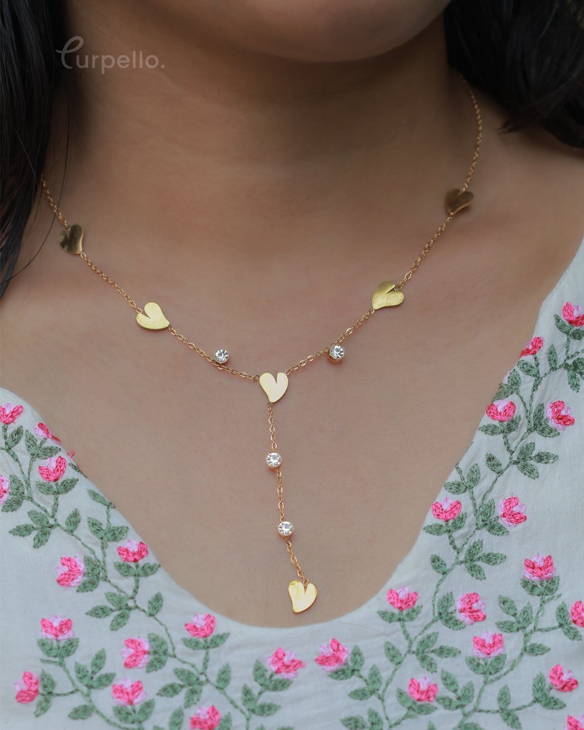 Purpello Love Drop Chain