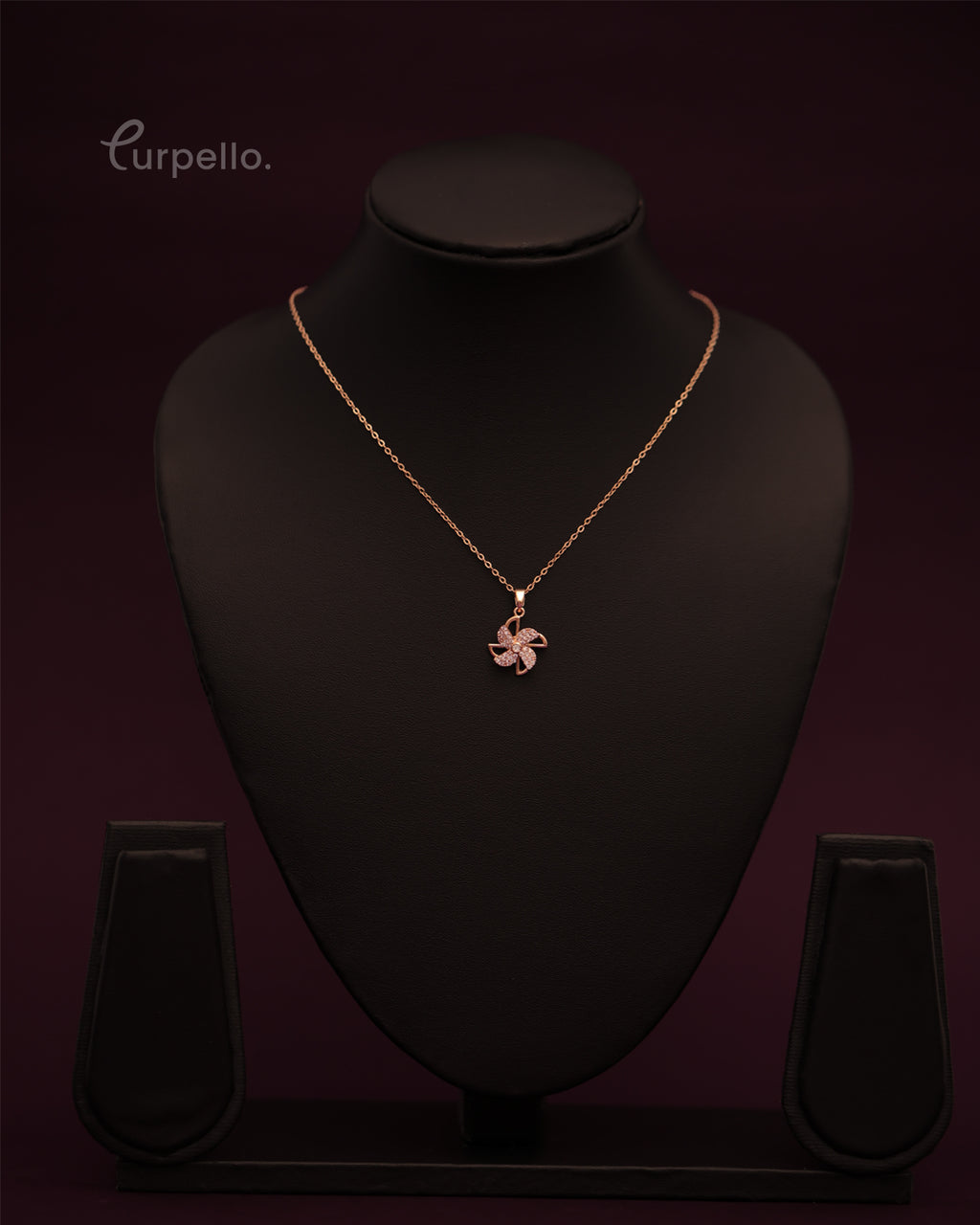 Purpello Rotating Flower Chain