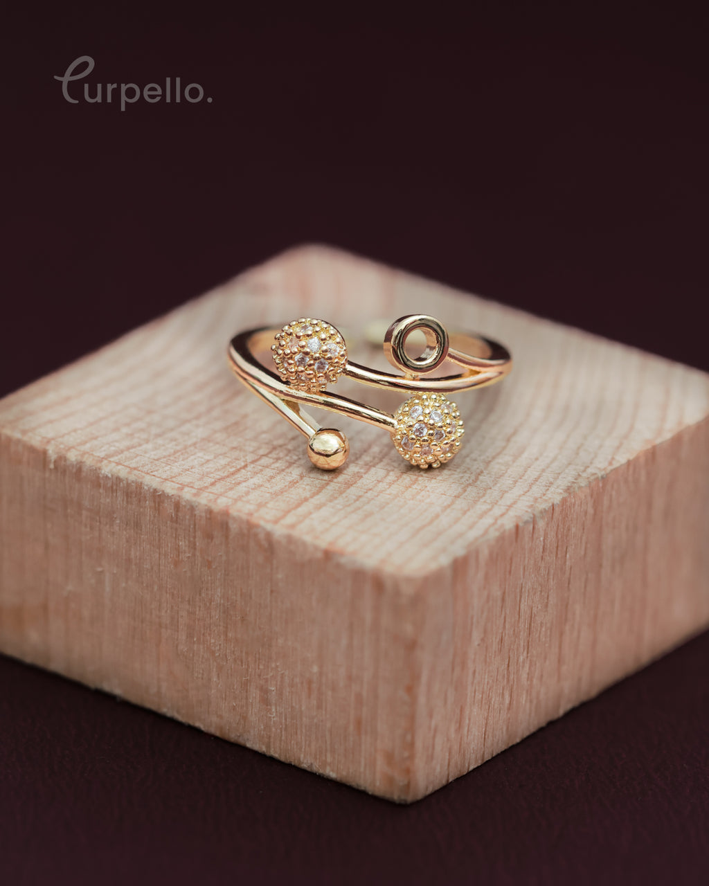 Purpello Celestial Orbit Ring
