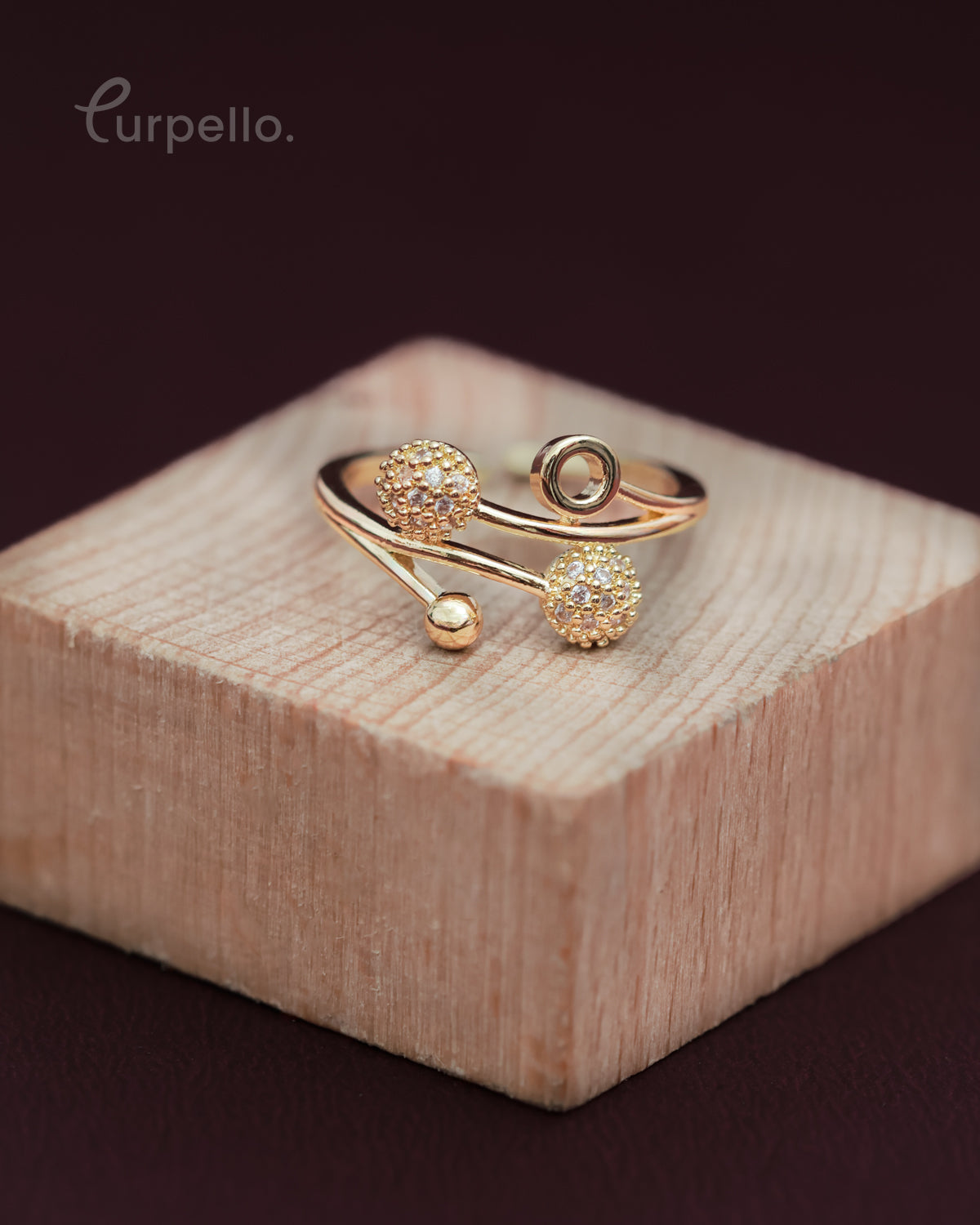 Purpello Celestial Orbit Ring
