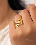 Aurelia Golden Bloom Ring