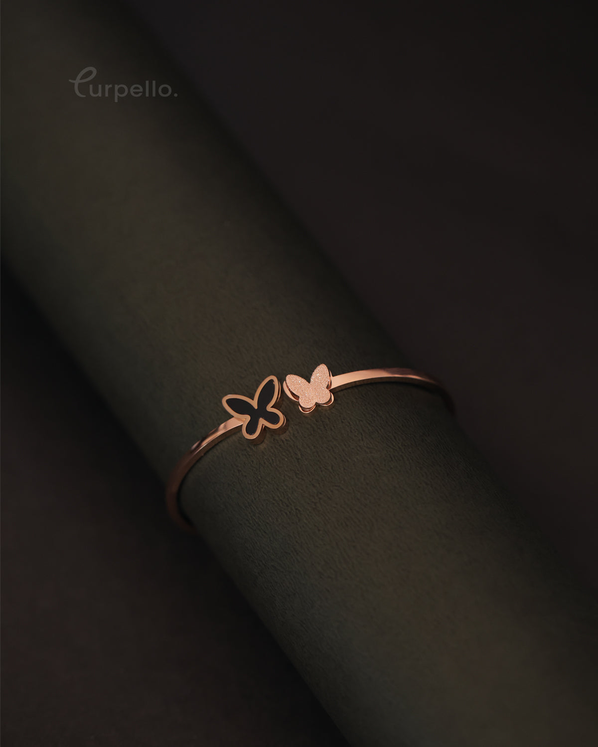 Purpello Butterfly Minimal Bangle