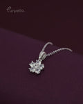 Purpello Blossom Crystal Pendant Chain