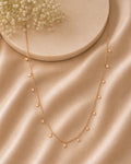 Purpello Rose Gold Star Charm Necklace