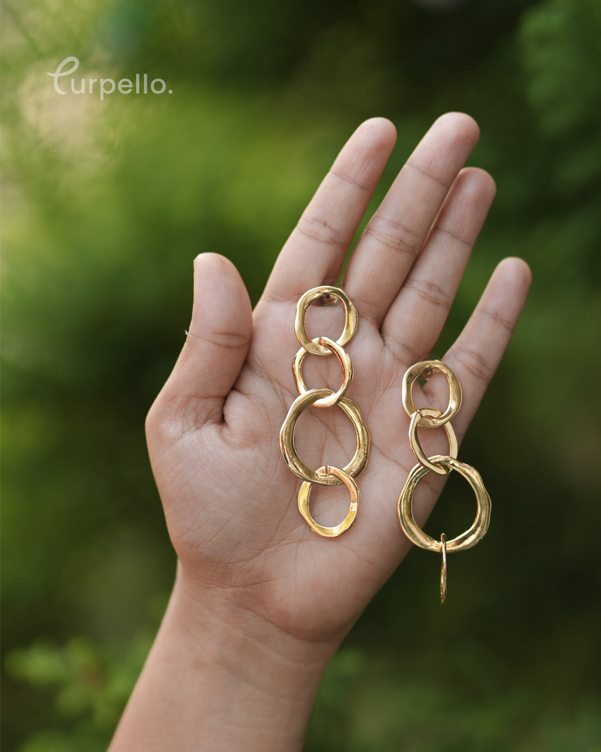 Purpello Hoop Earring