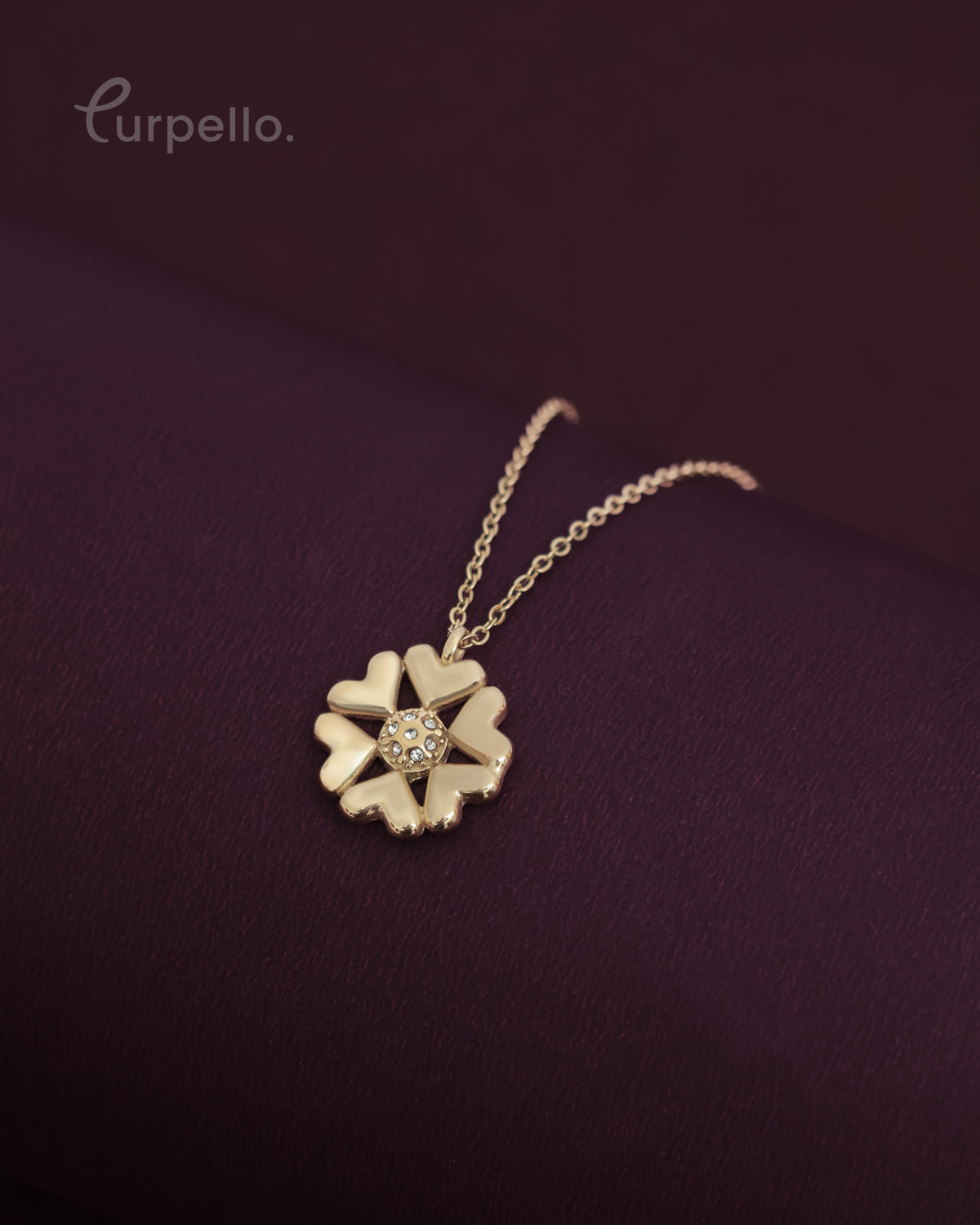 Purpello Golden Bloom Necklace