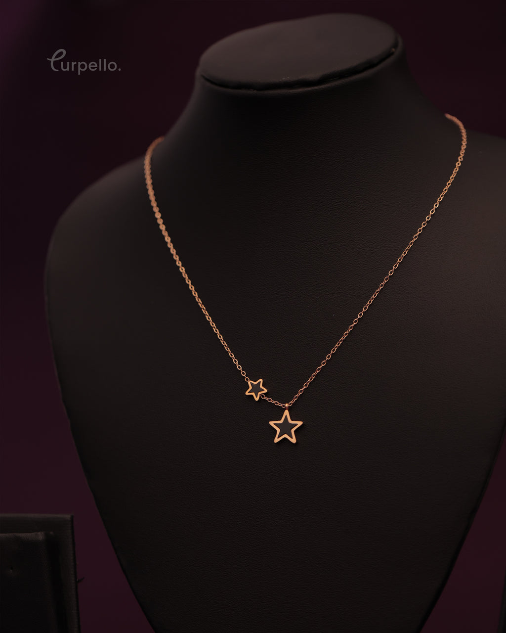 Purpello Double Star Necklace