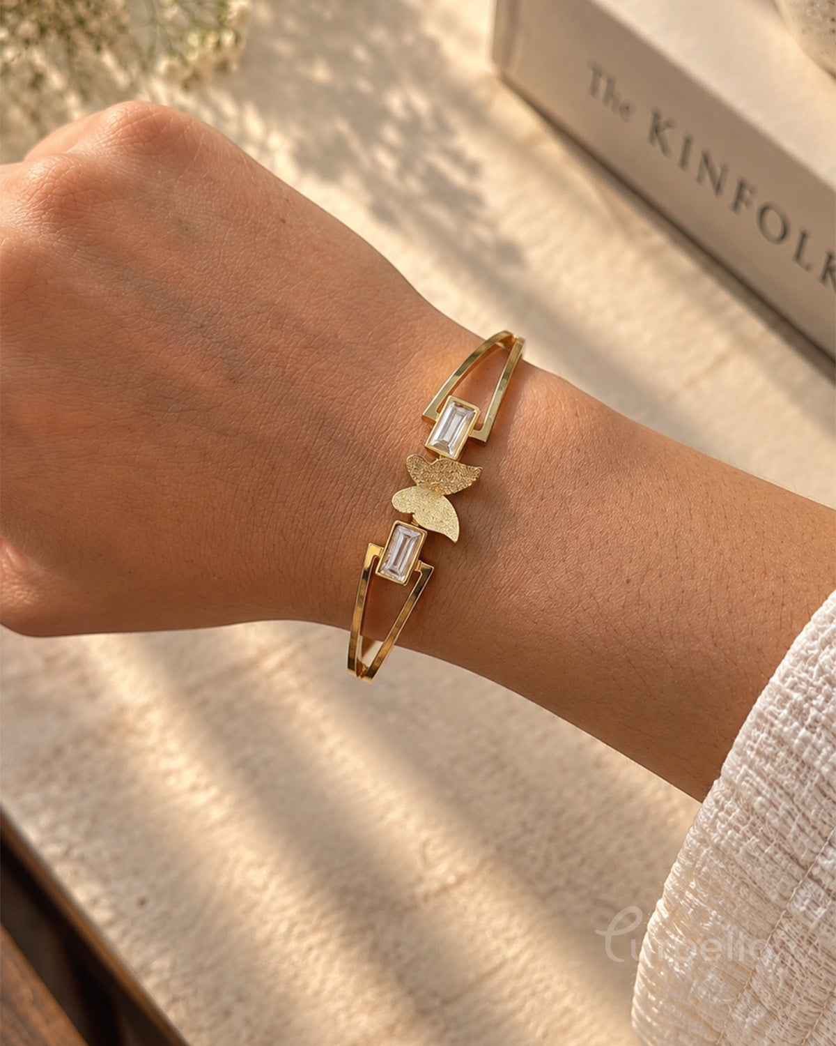 Elara Butterfly Anti-Tarnish Bracelet