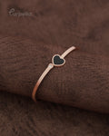 Purpello Midnight Heart Anti-Tarnish Bracelet