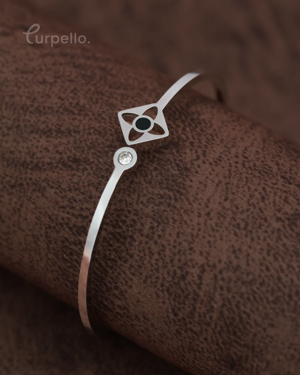 Purpello Floral Anti-Tarnish Bangle