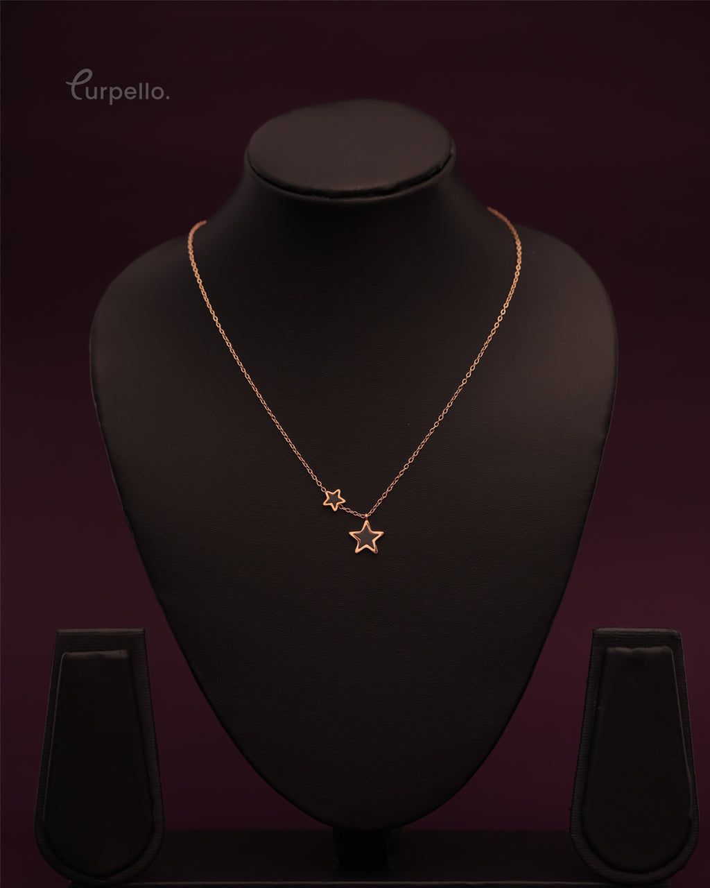 Purpello Double Star Necklace