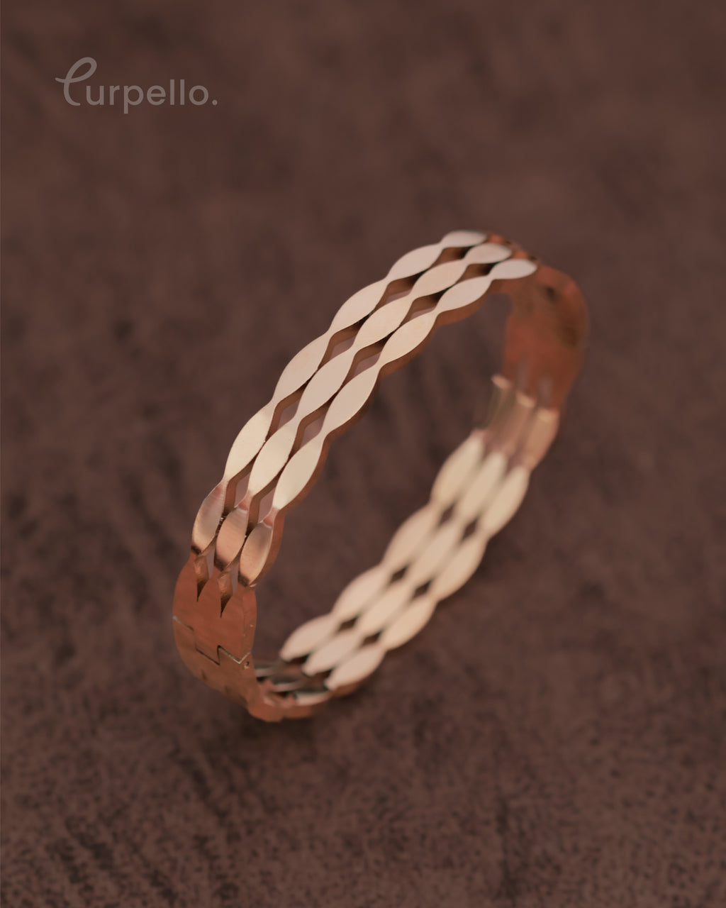 Purpello Woven Link Bangle