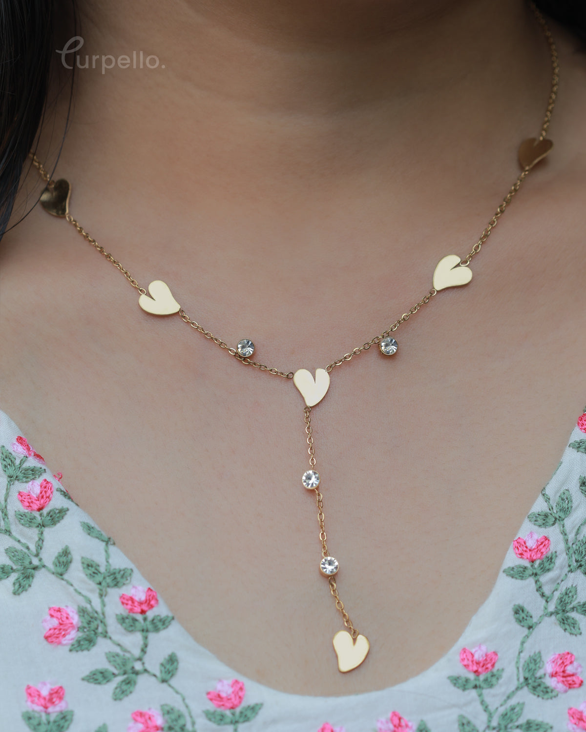 Purpello Love Drop Chain