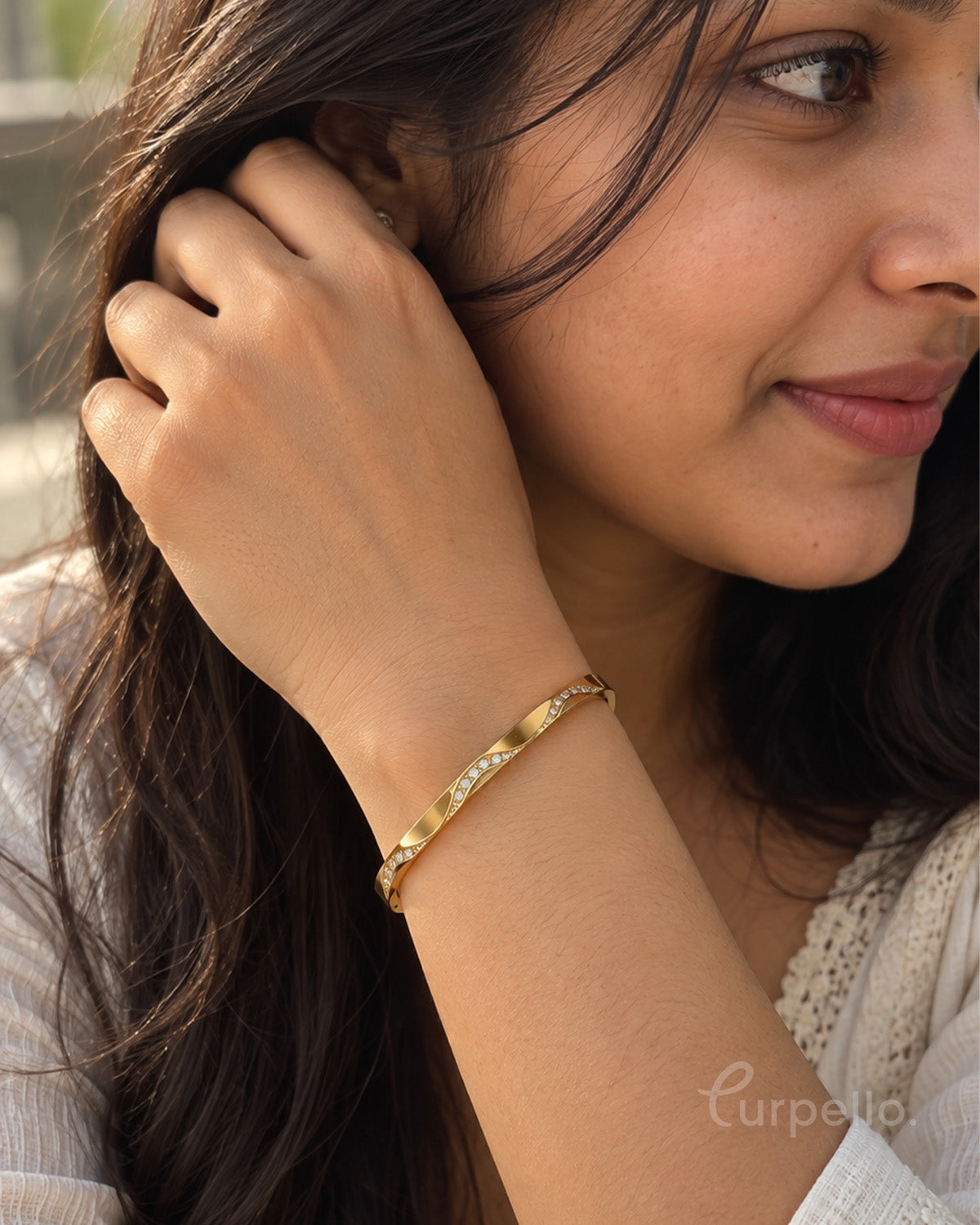 Elan Wave Anti-Tarnish Bracelet