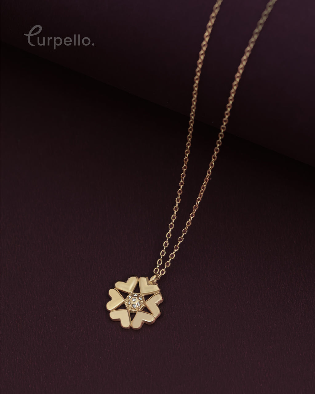 Purpello Golden Bloom Necklace