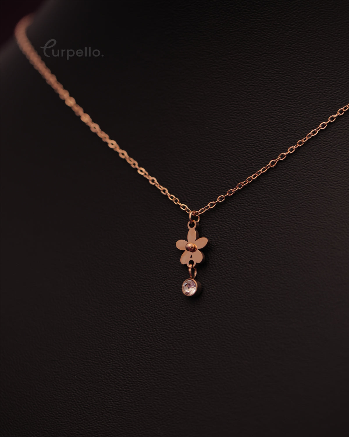 Purpello Dainty Bee Pendant Necklace