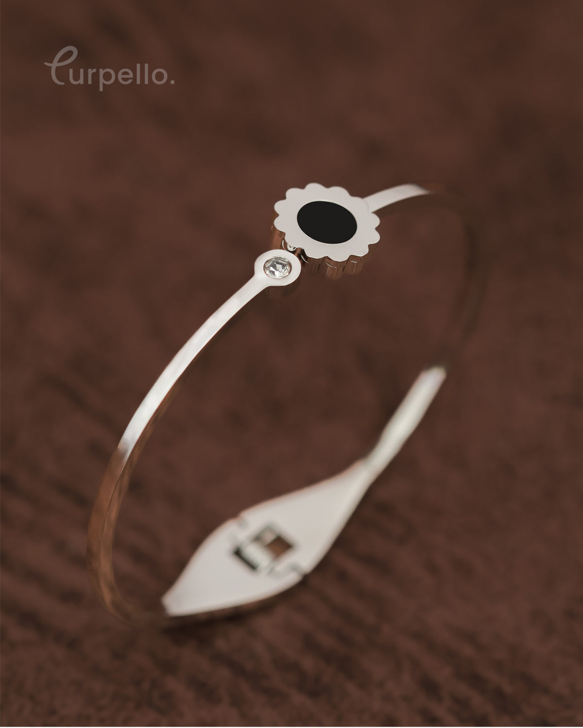 Purpello Midnight Bloom Bangle