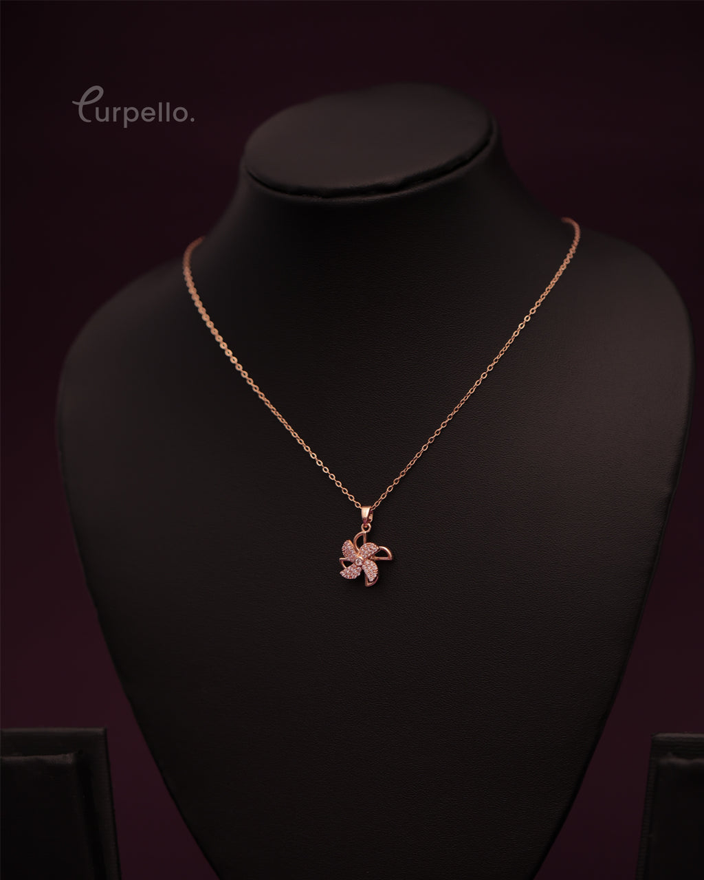 Purpello Rotating Flower Chain