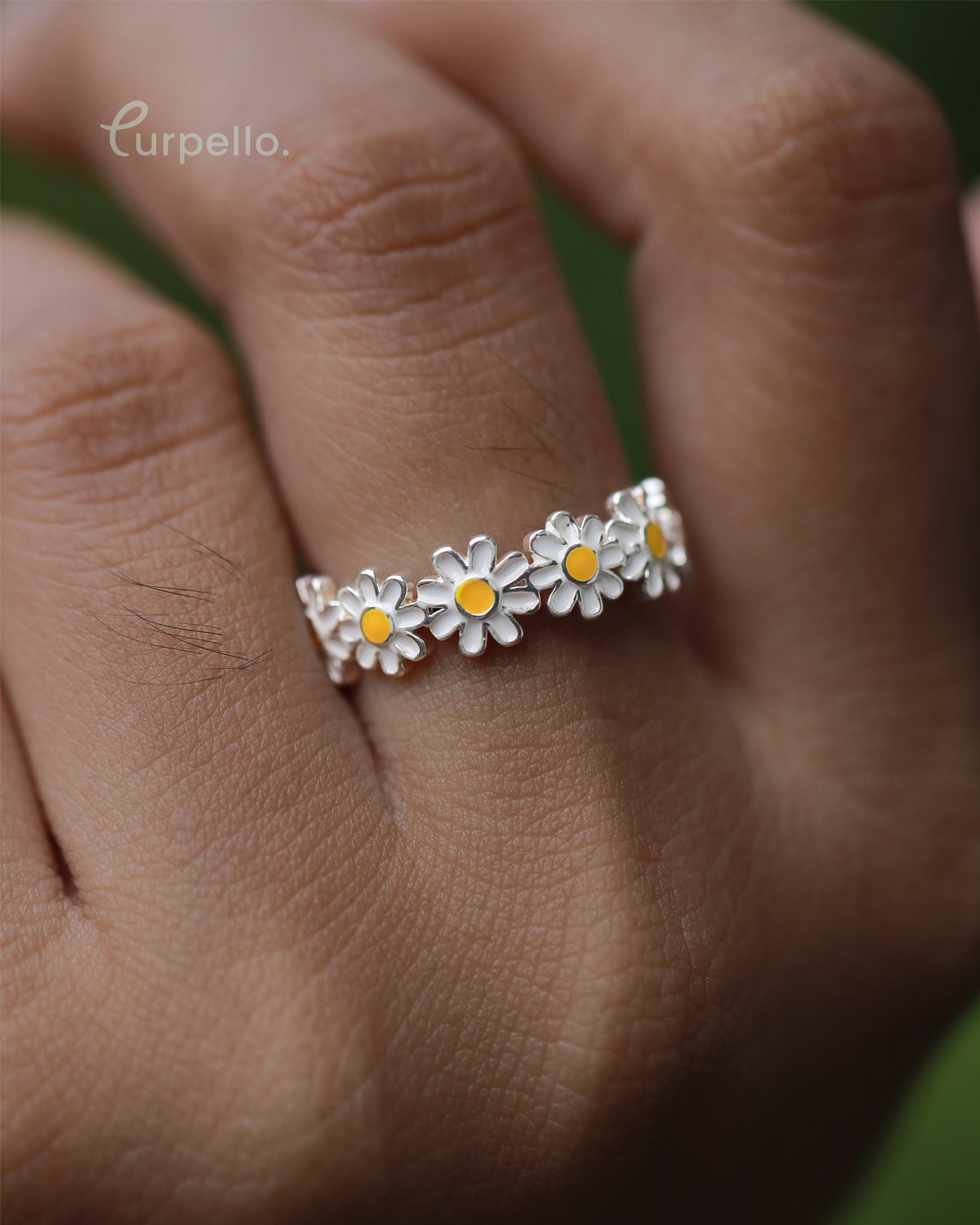 Purpello Daisy Bloom Ring