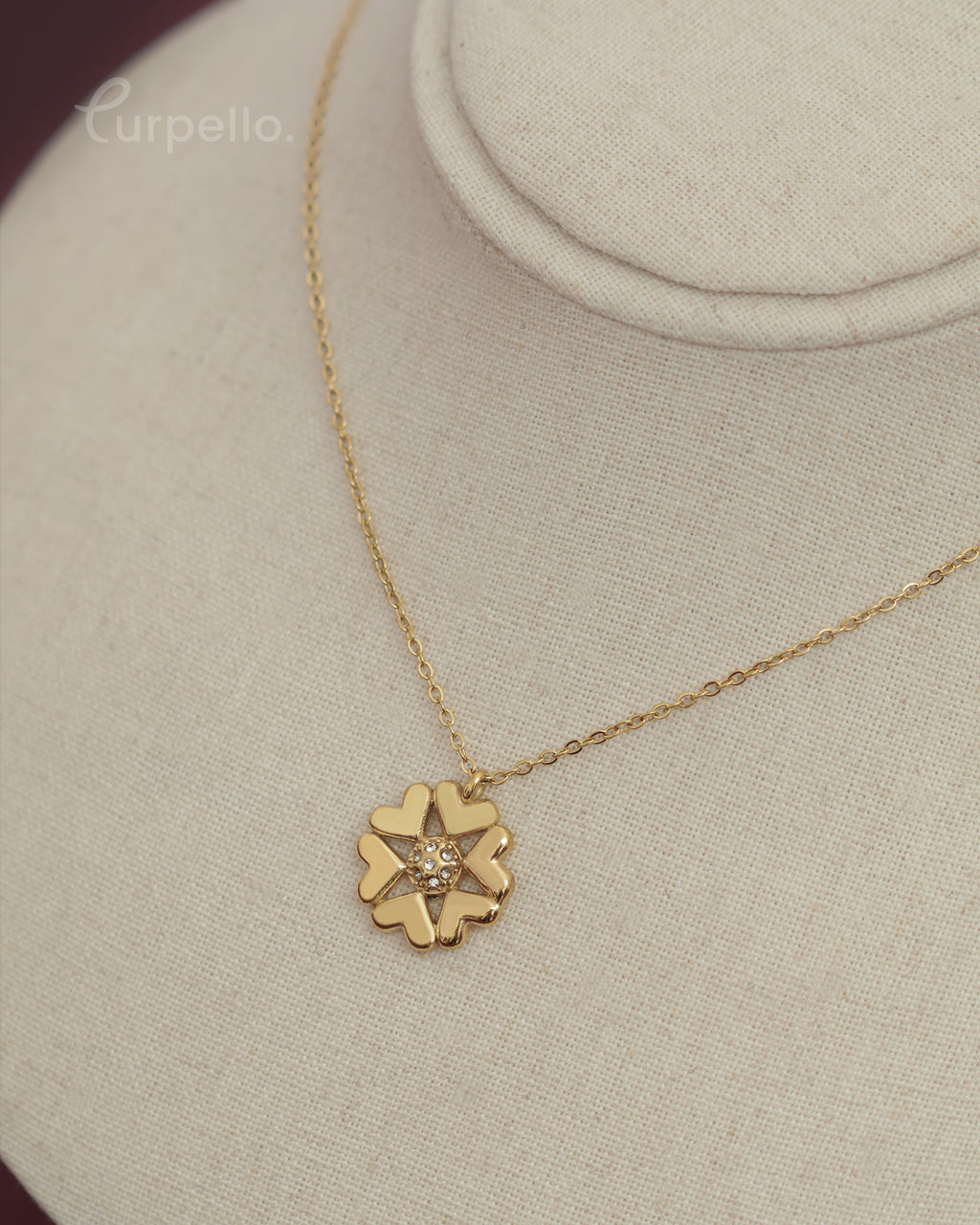 Purpello Golden Bloom Necklace