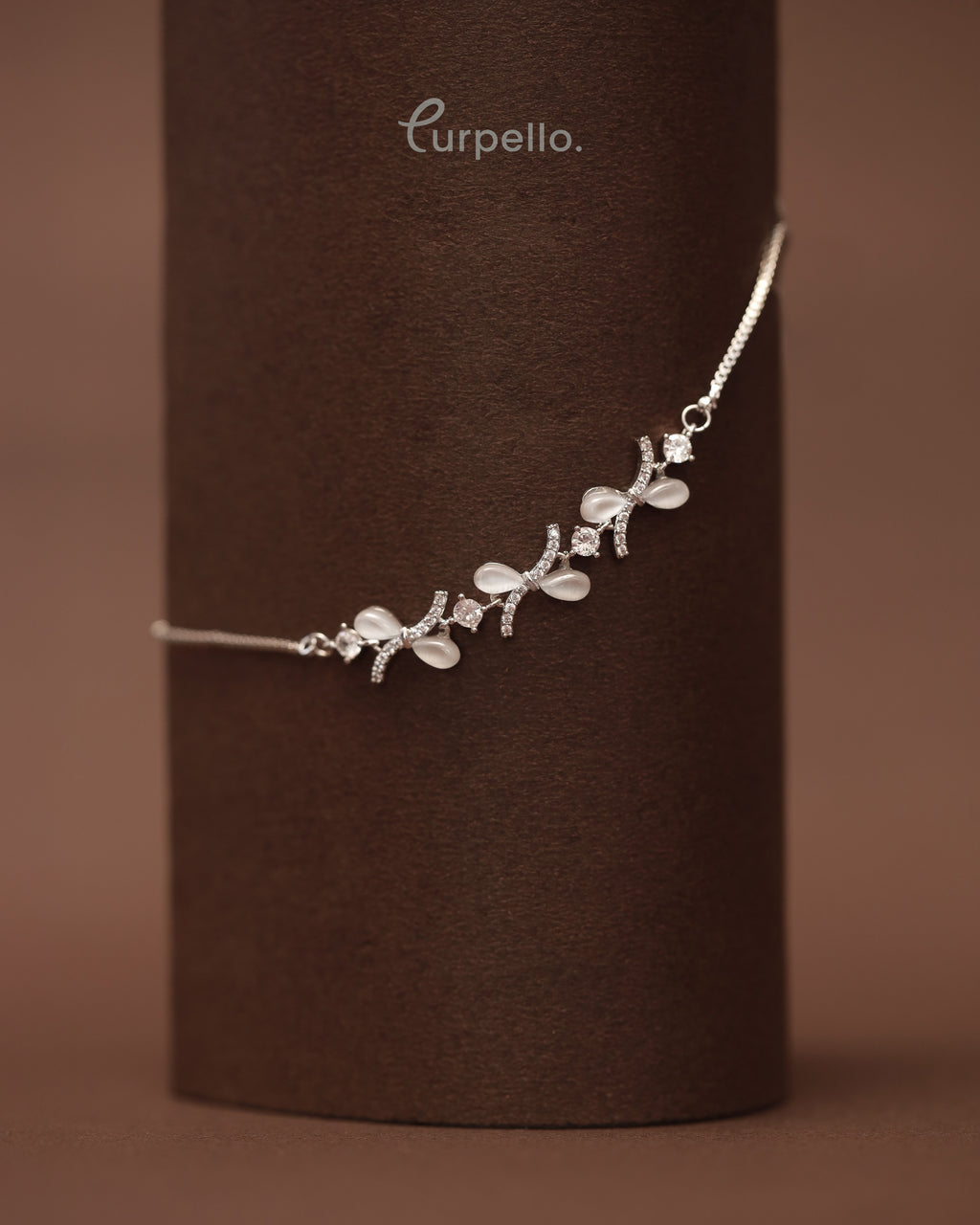Purpello Silver Plated Premium Bracelete