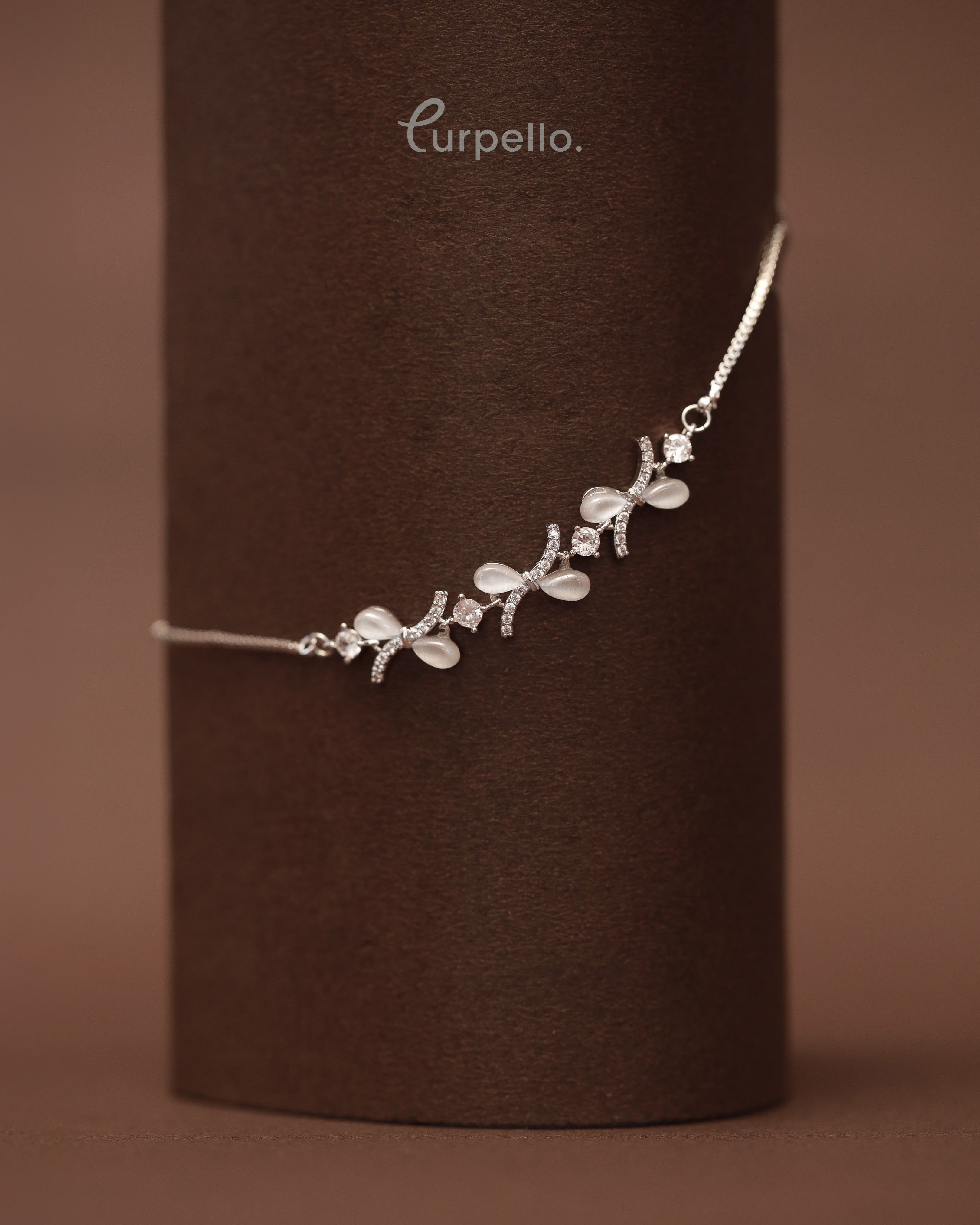 Purpello Silver Plated Premium Bracelete