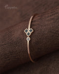 Purpello Clover Charm Anti-Tarnish Bracelet