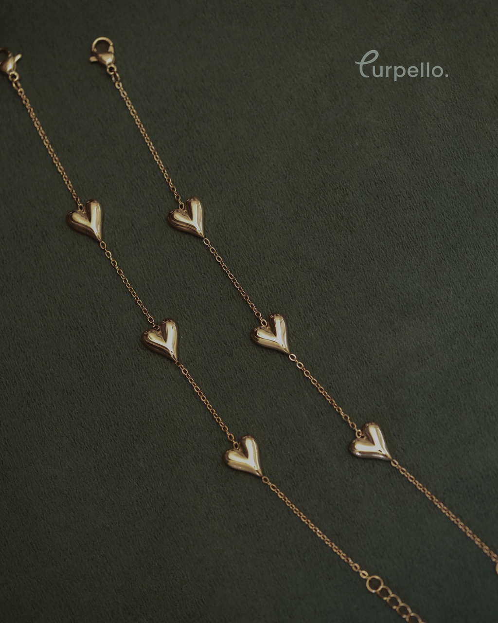 Purpello Love Shaped Bracelete