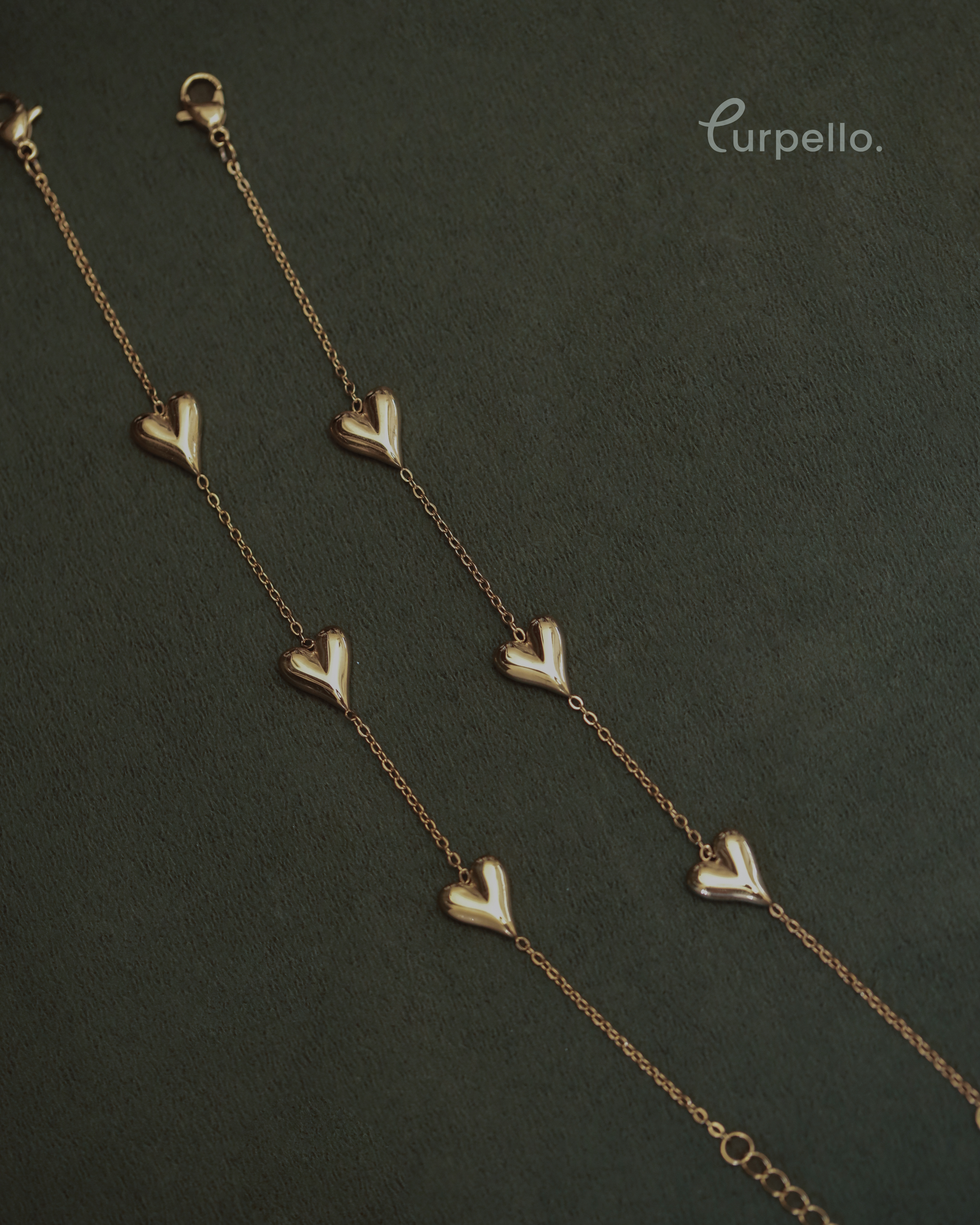 Purpello Love Shaped Bracelete