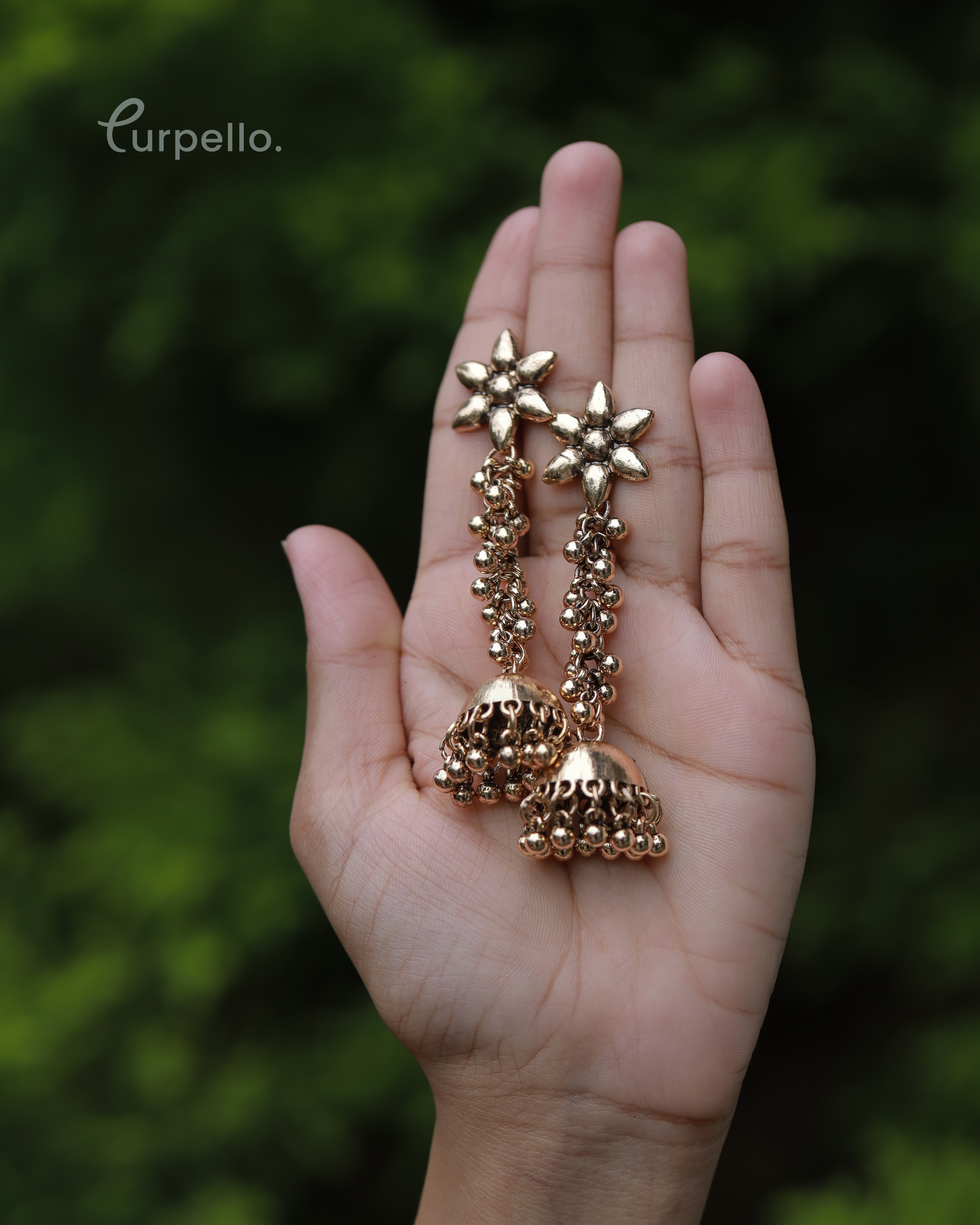 Purpello Traditional Long Jhumka
