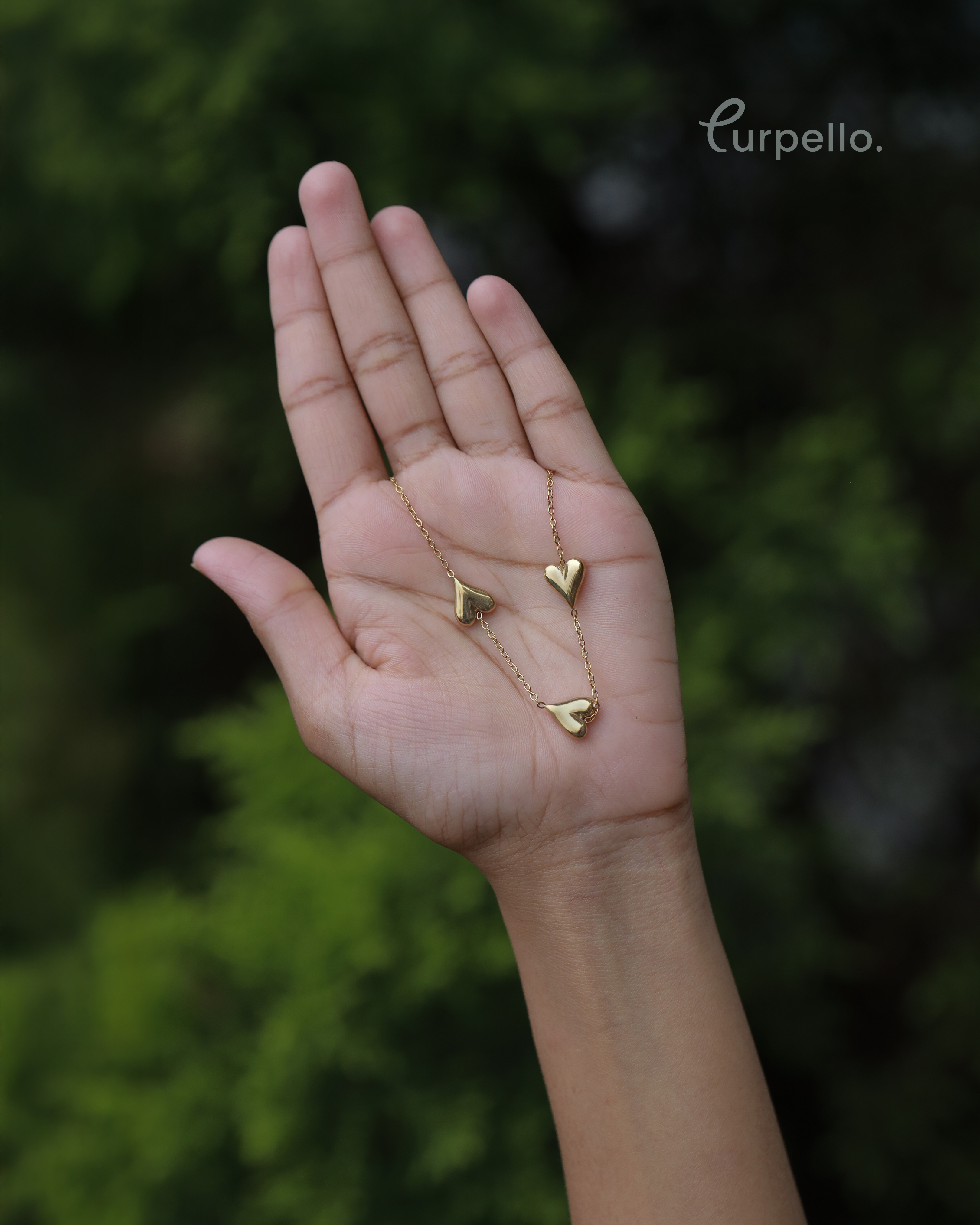 Purpello Love Shaped Bracelete