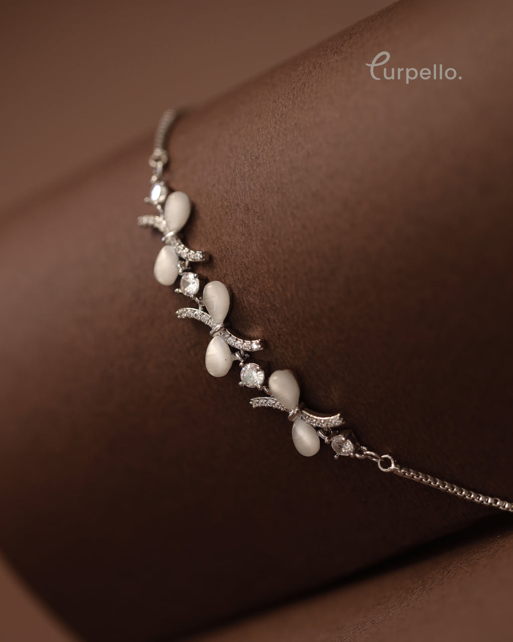 Purpello Silver Plated Premium Bracelete