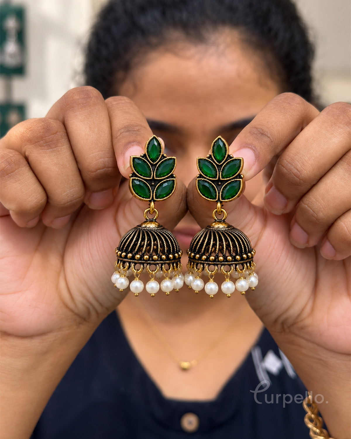 Purpello Varnika Jhumka