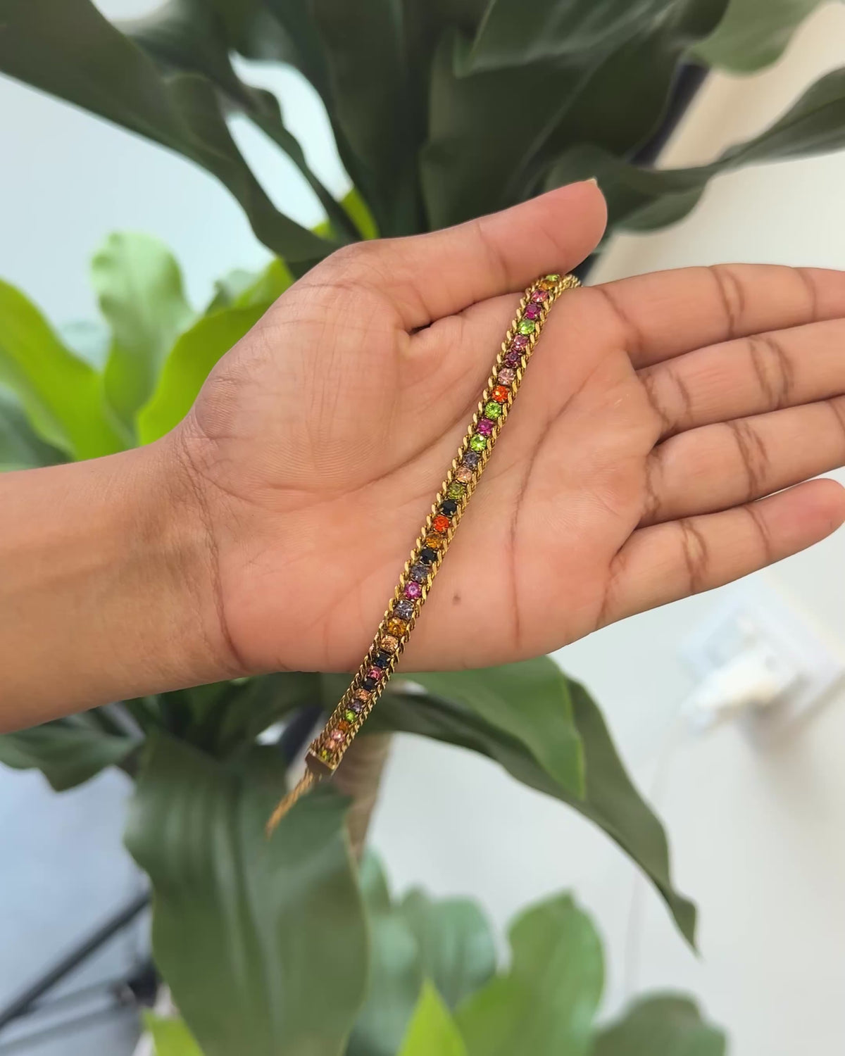 Rainbow Luxe Anti-Tarnish Bracelet